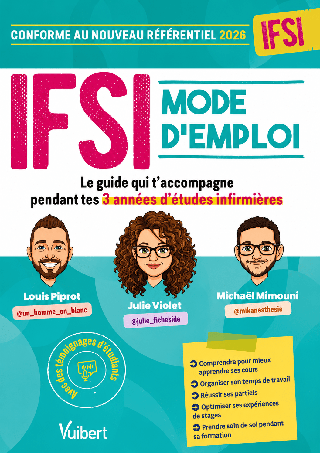 Couverture du livre IFSI mode d’emploi