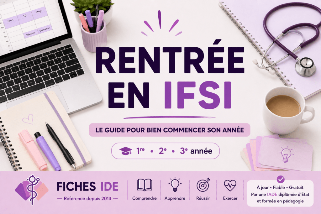 Rentrée en IFSI : guide pour bien commencer son année en 1re, 2e ou 3e année