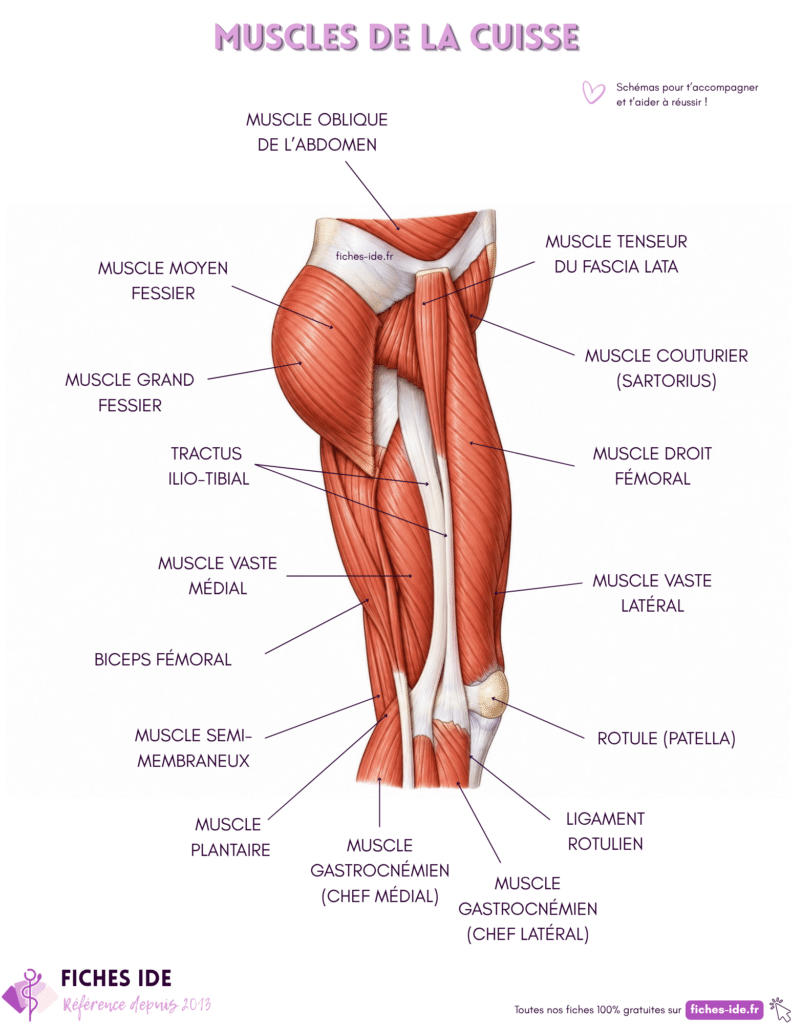 muscles de la cuisse